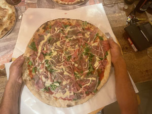 pizza da 50 cm